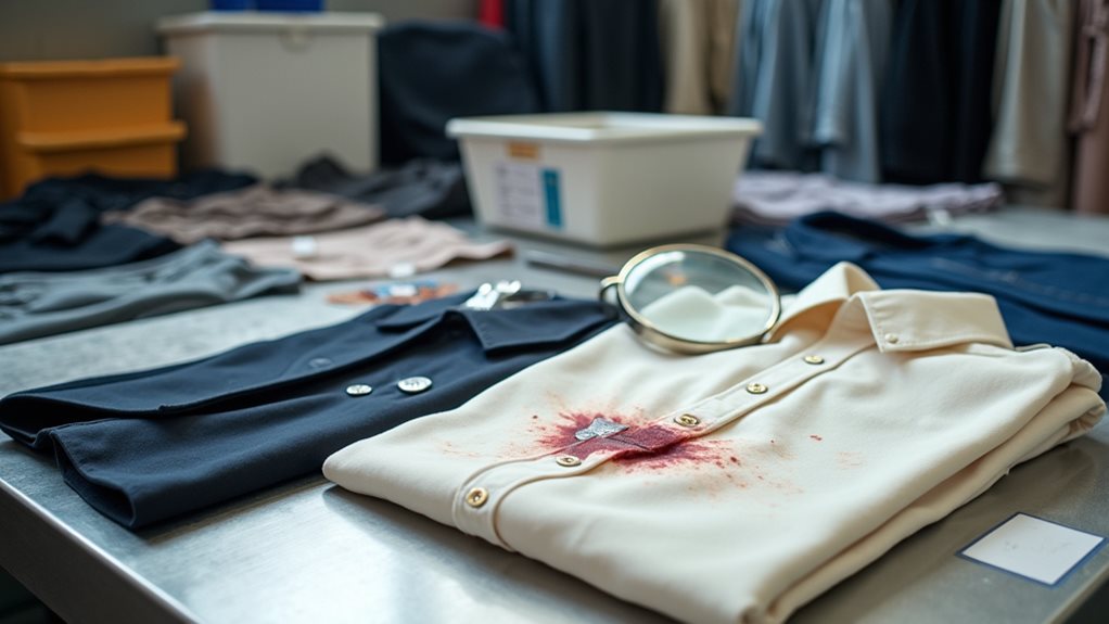 garment inspection and preparation