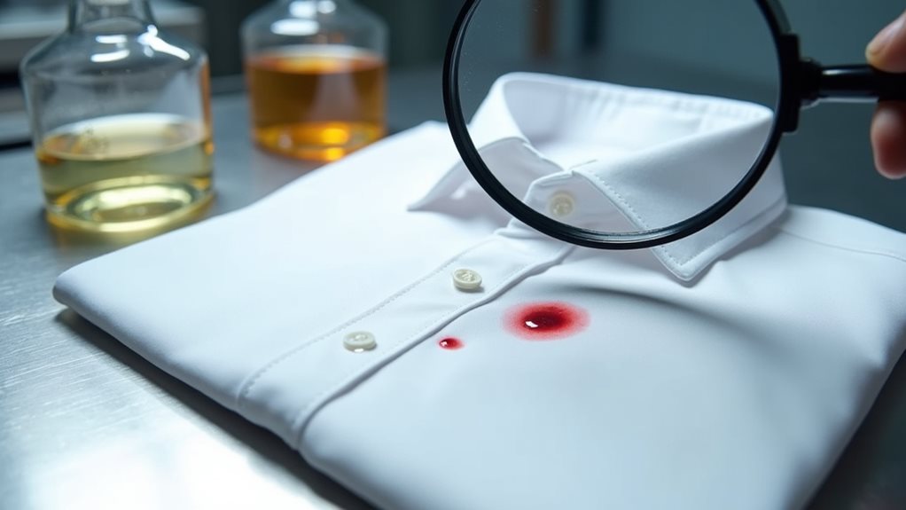 garment inspection and stain treatment