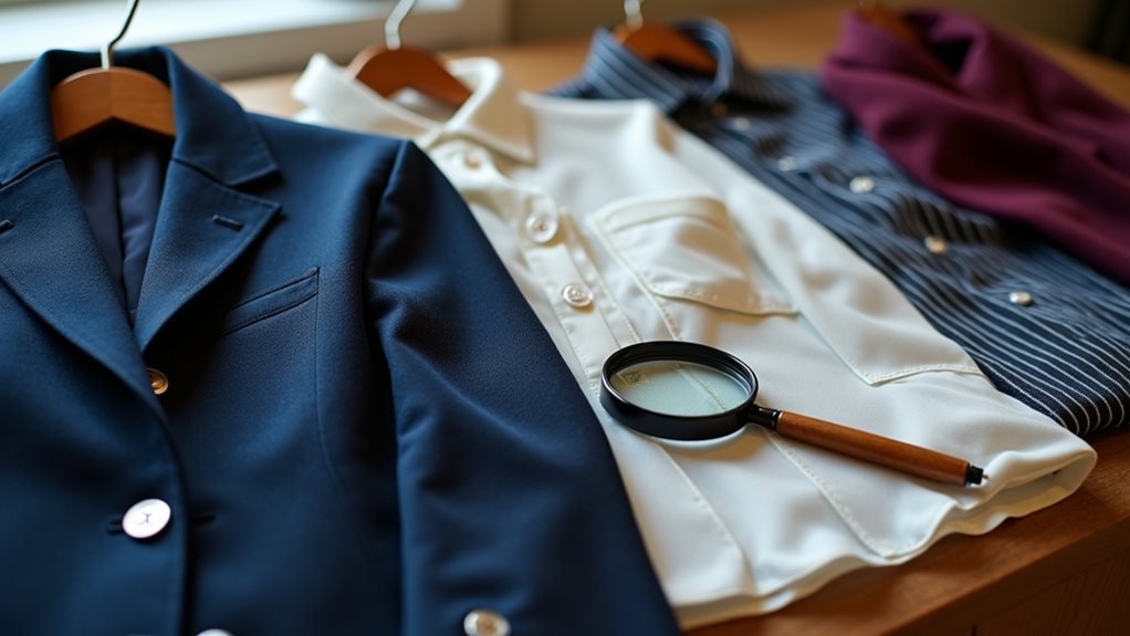 gather detailed clothing descriptions