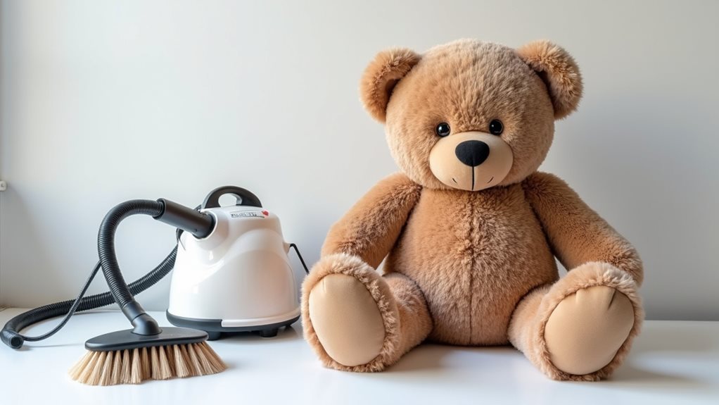 gentle cleaning methods for plush