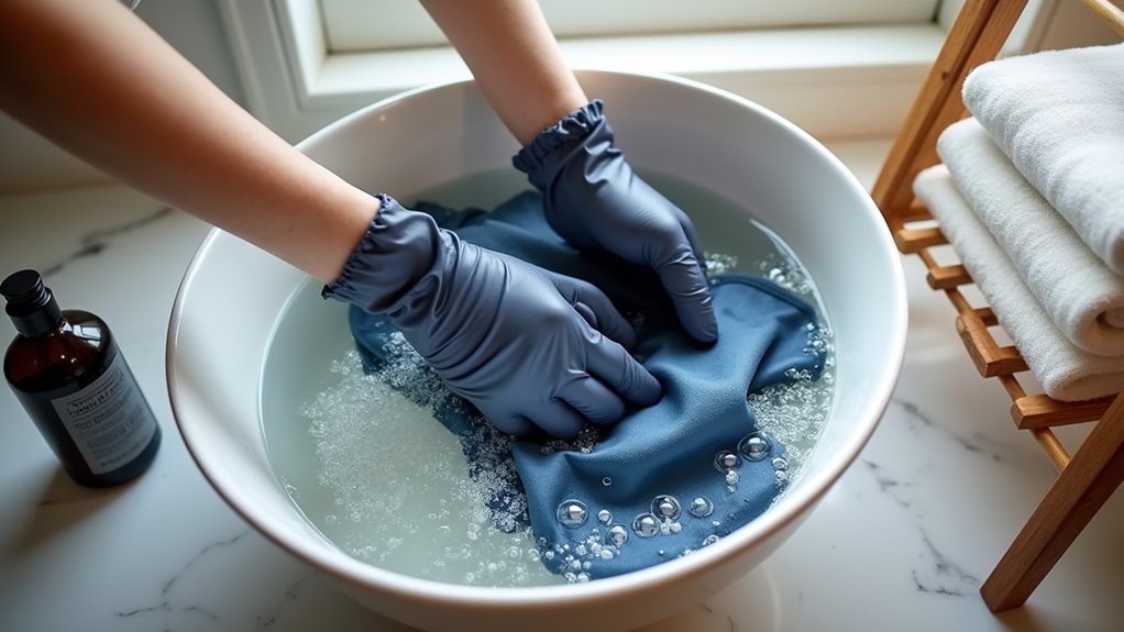 gentle hand washing technique