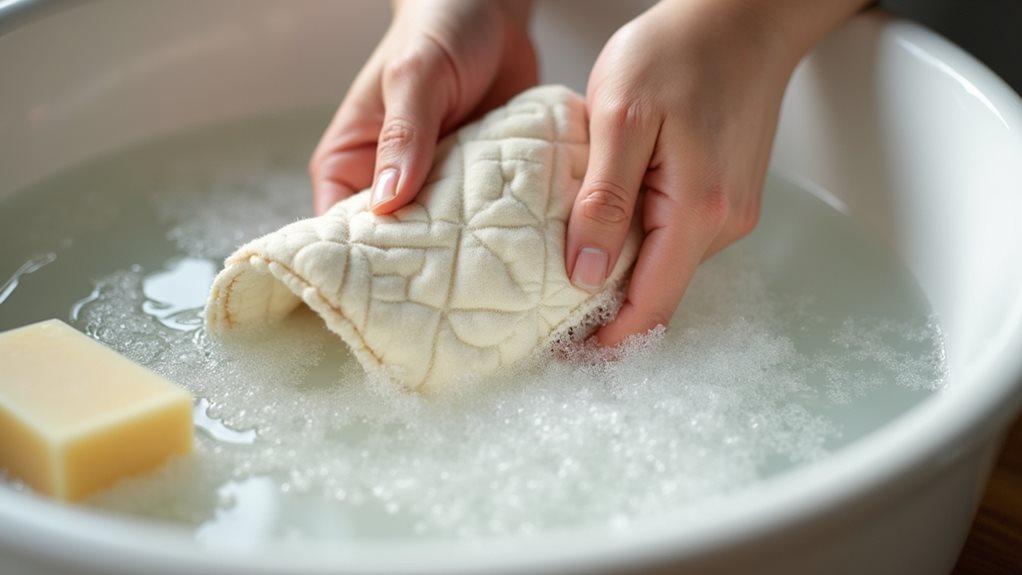 gentle hand washing technique