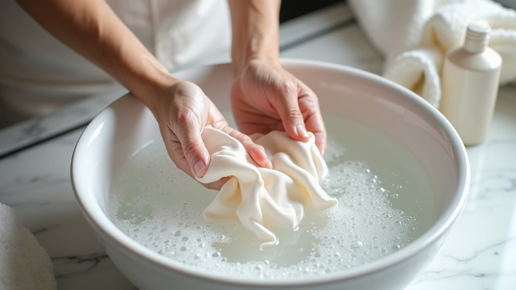gentle hand washing techniques