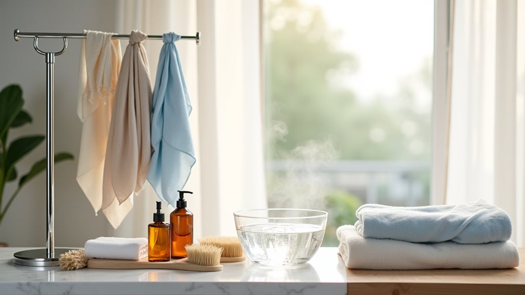 gentle hand washing techniques