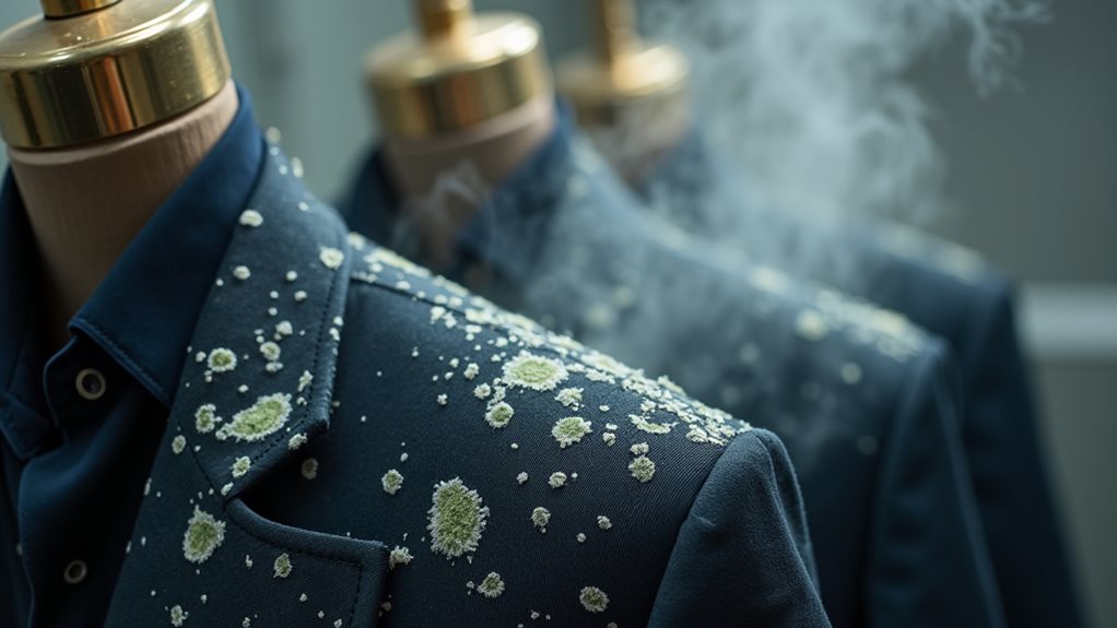 heat and solvents eliminate mold