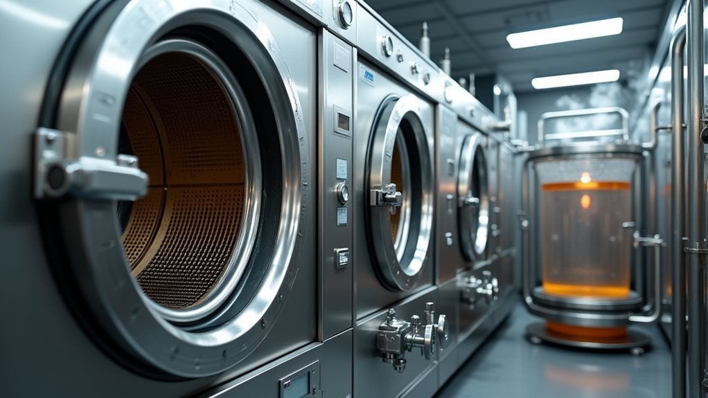 high tech dry cleaning process