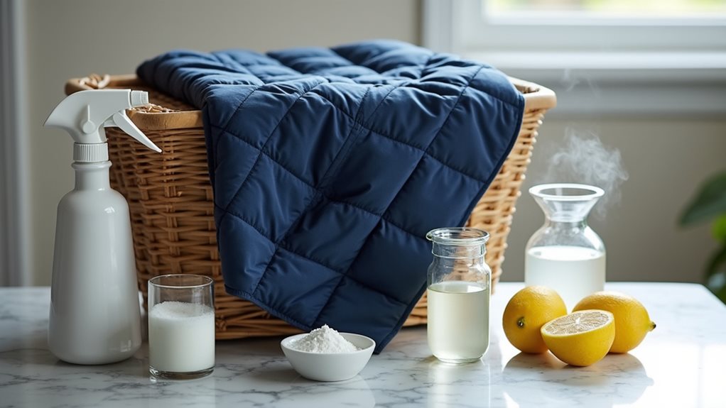 home cleaning techniques for blankets