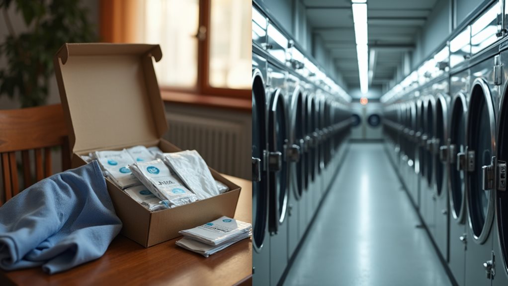 home kits vs professional cleaning
