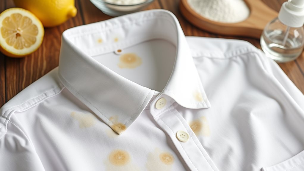 home remedies for sweat stains