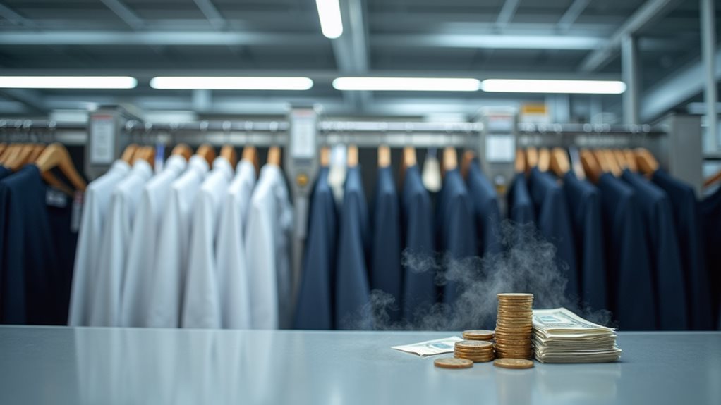 household fabrics cleaning costs