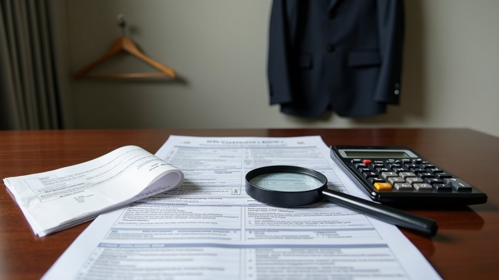 irs clothing expense deductions