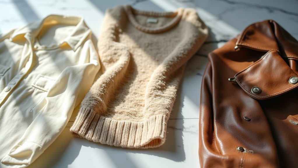 items unsuitable for dry cleaning