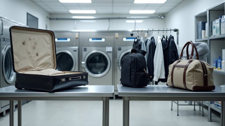 luggage dry cleaning options