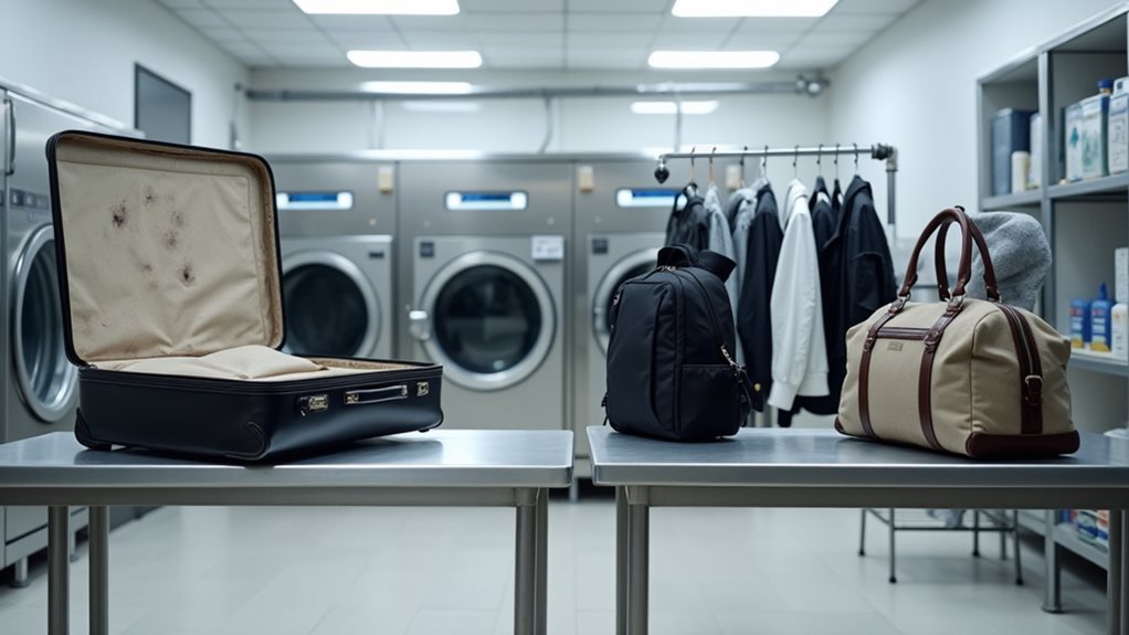luggage dry cleaning options