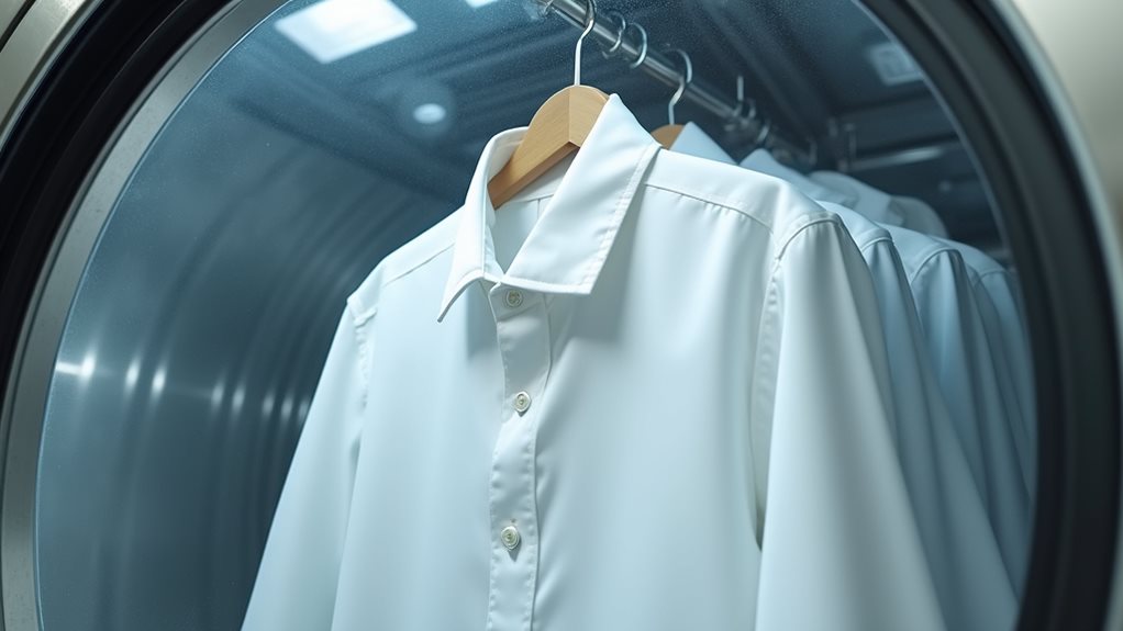 meticulous garment cleaning process