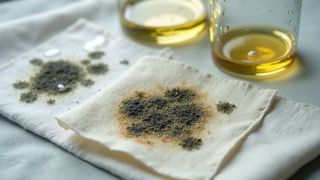 mold removal with solvents