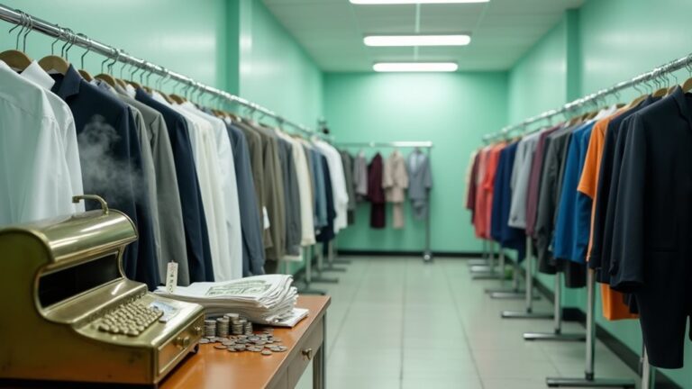 monthly dry cleaning expenses