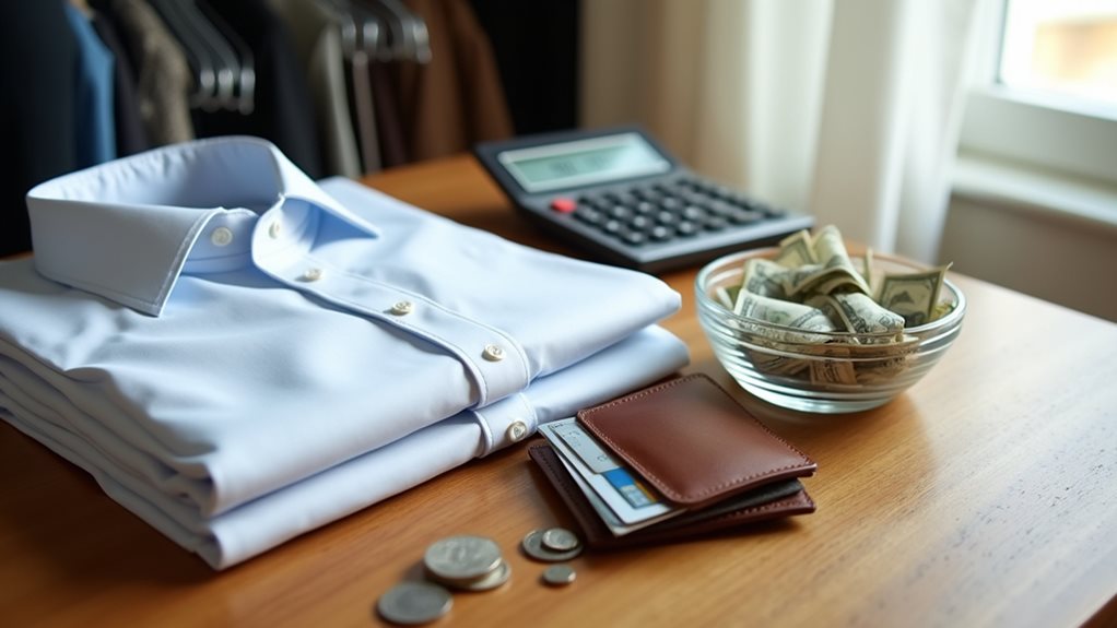 monthly dry cleaning expenses