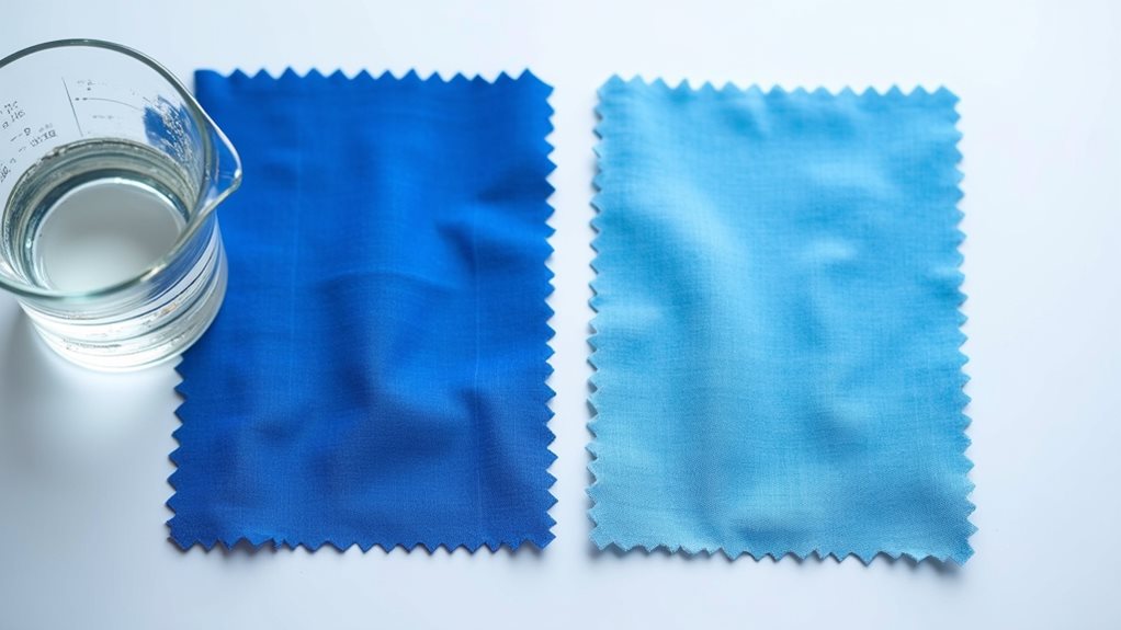 non chemically inert solvents damage dyes