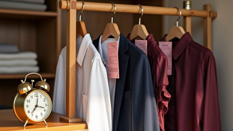 pick up dry cleaning deadline