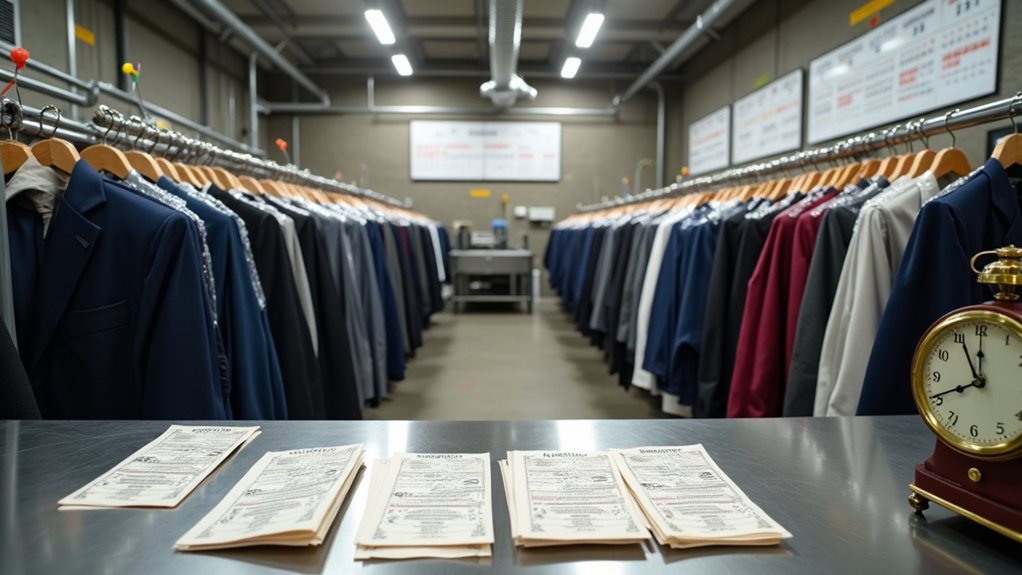 plan dry cleaning ahead