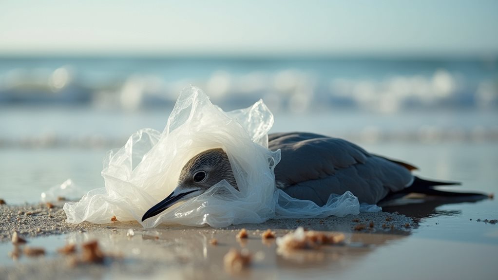 plastic pollution harms ecosystems