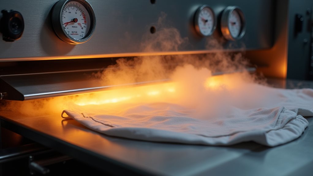 precise heat for fabric integrity