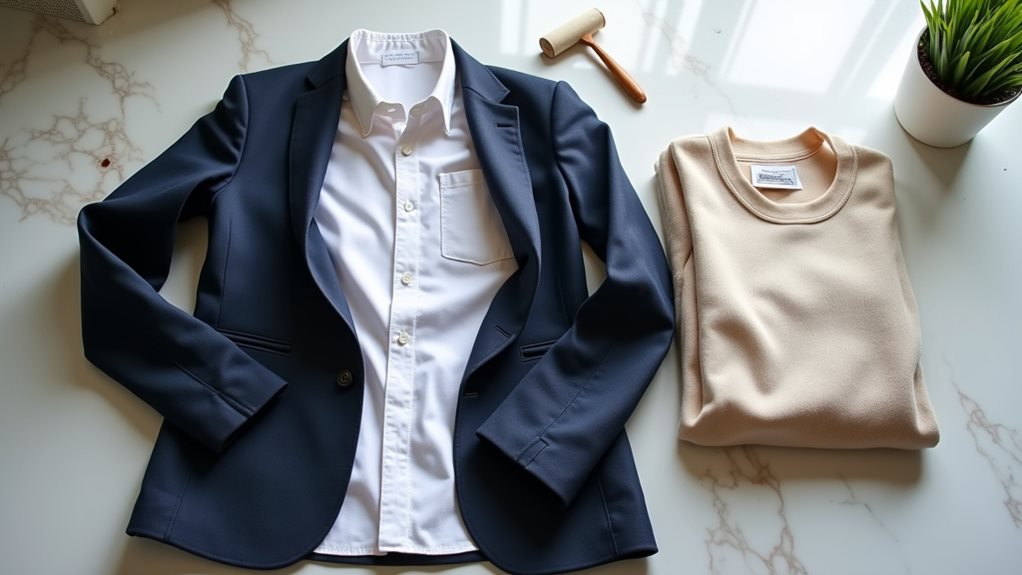 prepare garments for dry cleaning