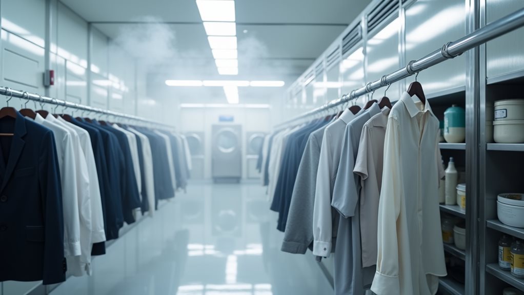 professional disinfection through dry cleaning