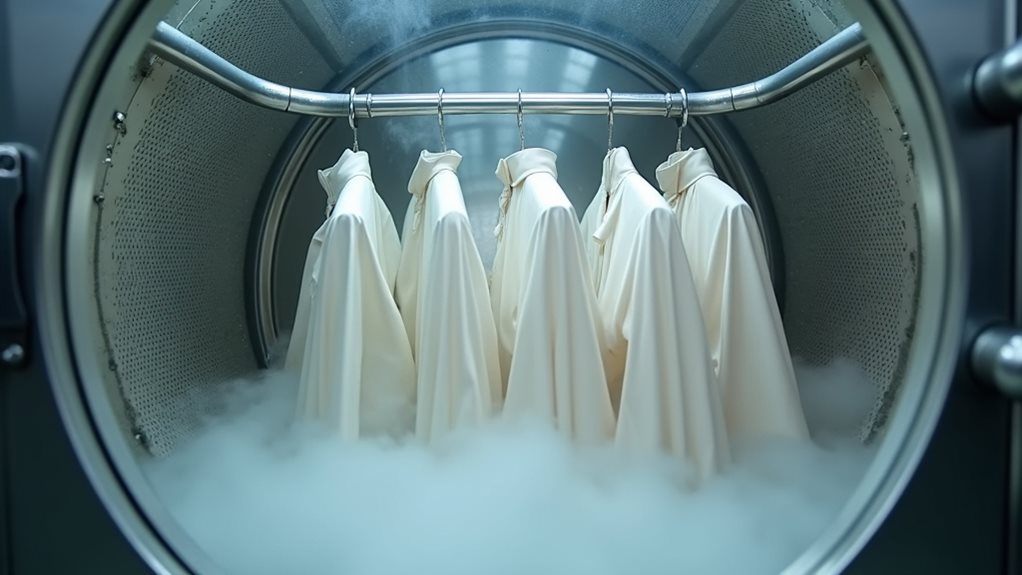 professional dry cleaning process