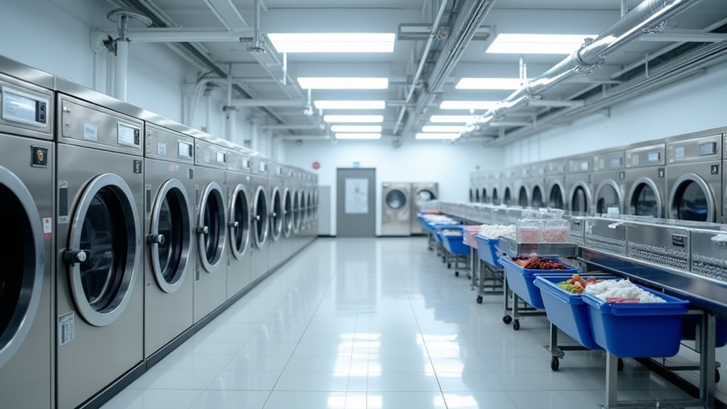 professional garment cleaning process