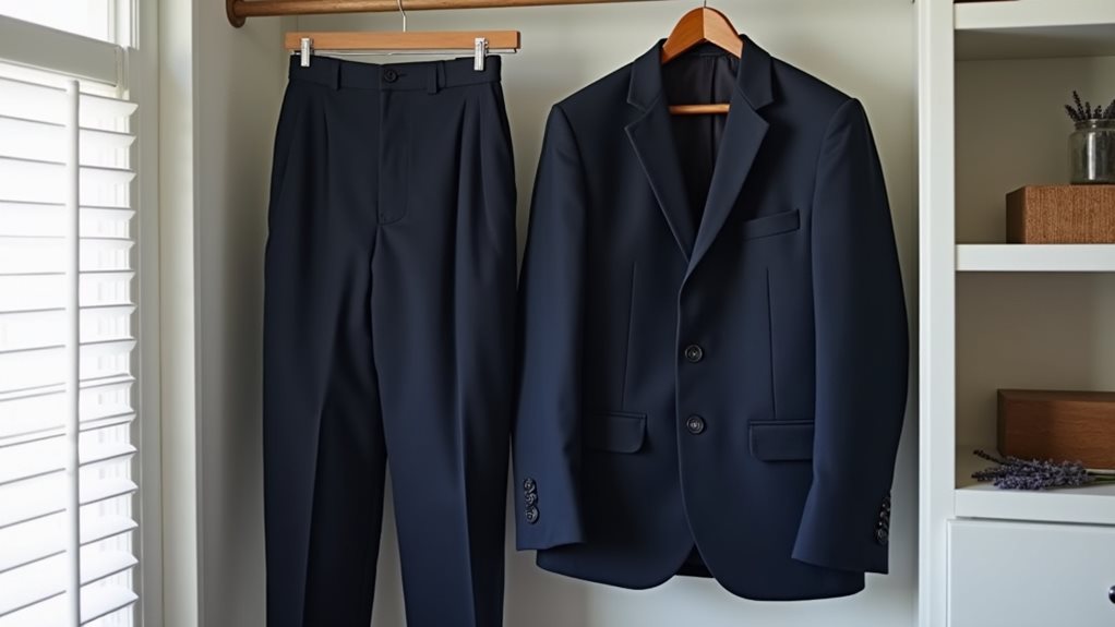 professional suit cleaning schedule