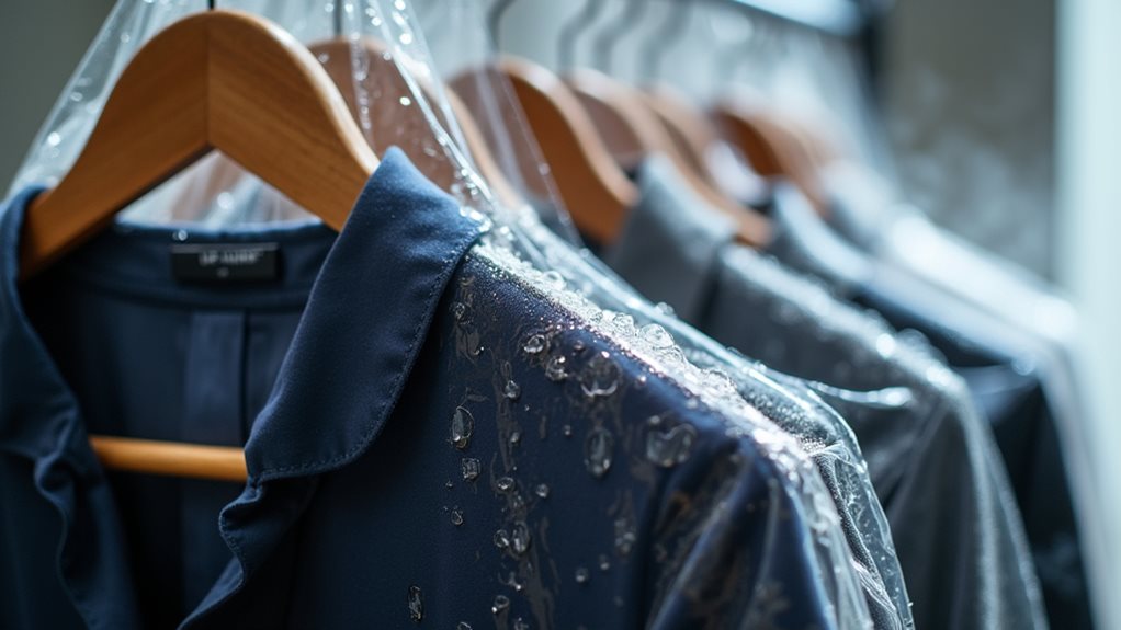 properly handle dry cleaned items