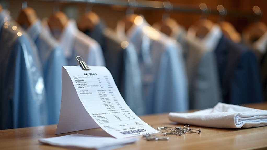 receipt ensures ownership protection