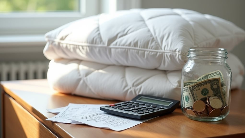 reduce down comforter cleaning costs