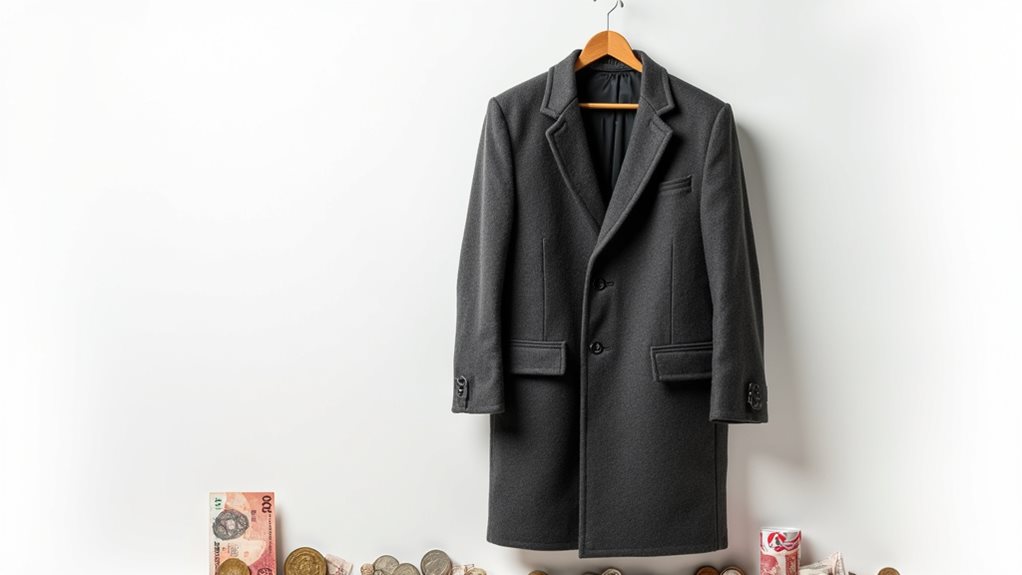 regional coat cleaning costs