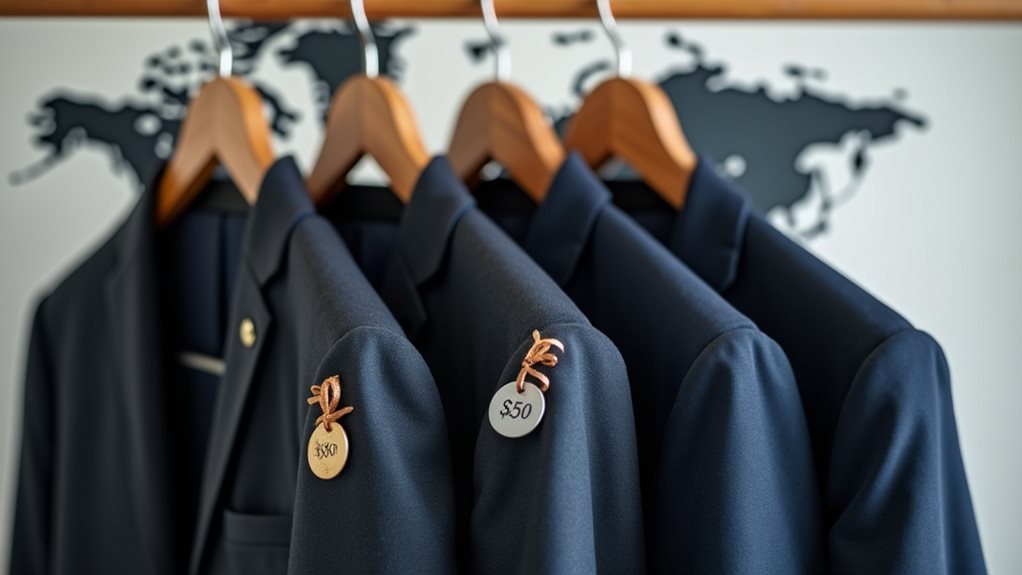 regional dry cleaning costs