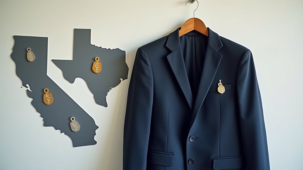 regional dry cleaning costs