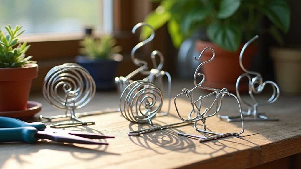 repurposing wire hangers creatively