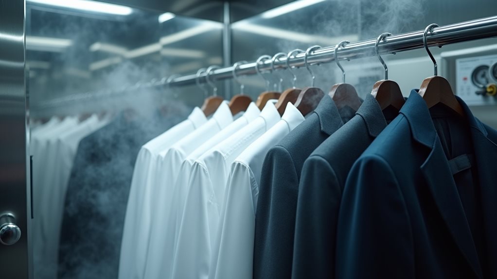 safe handling of clothing