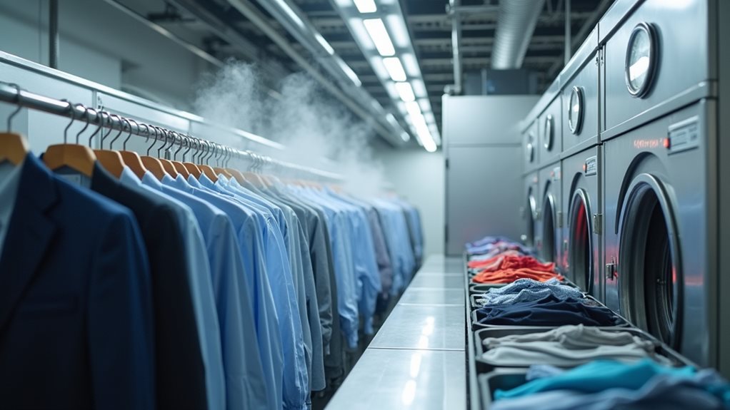 same day dry cleaning process