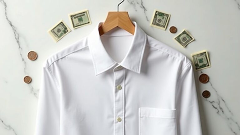 shirt dry cleaning cost
