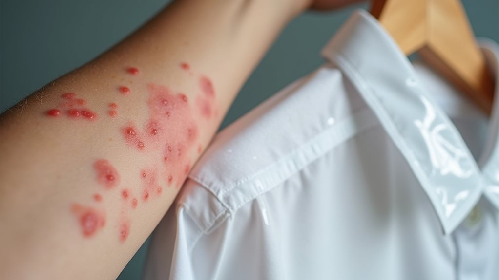 skin reactions from dry cleaning