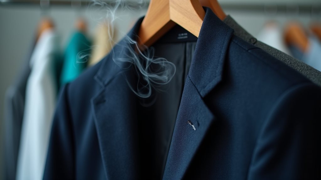 smoke exposure dry cleaning effectiveness