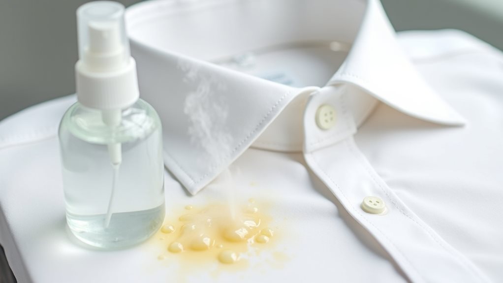 specialized solvents dissolve stains