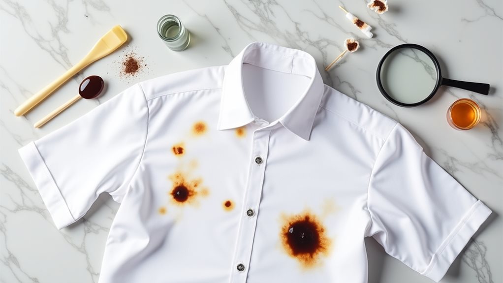 stain age and fabric type