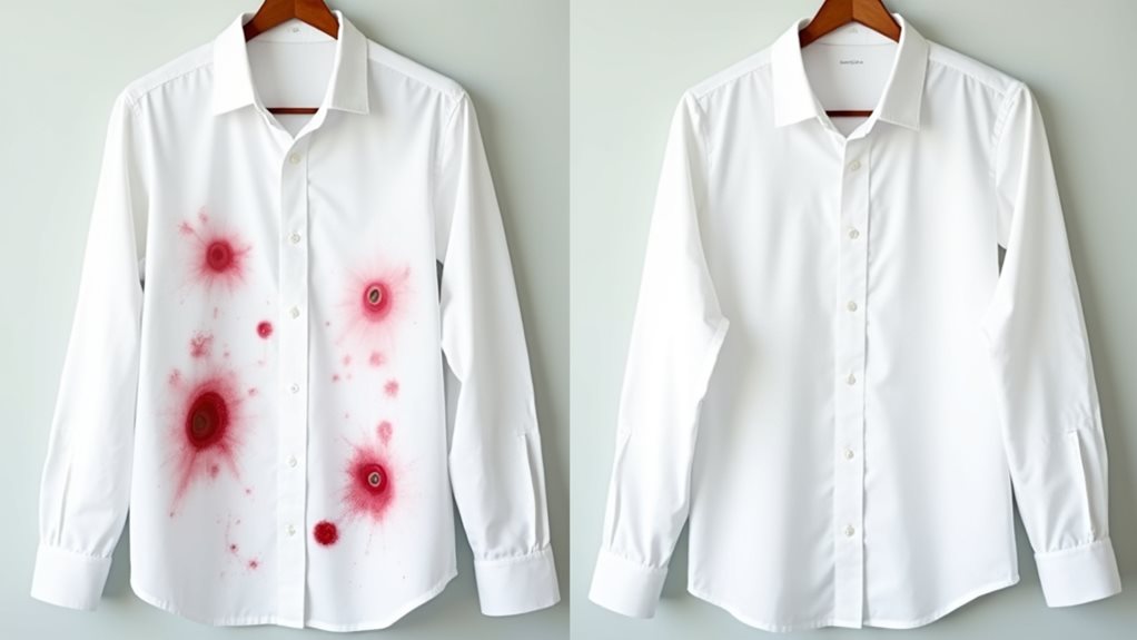 stain removal strategies comparison