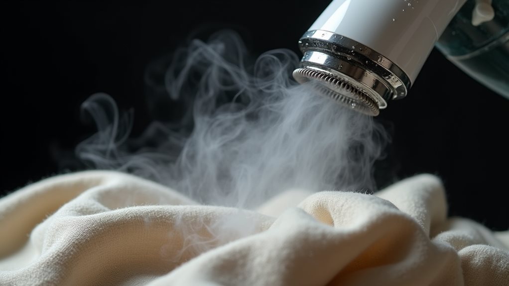 steam cleaning for delicate fabrics