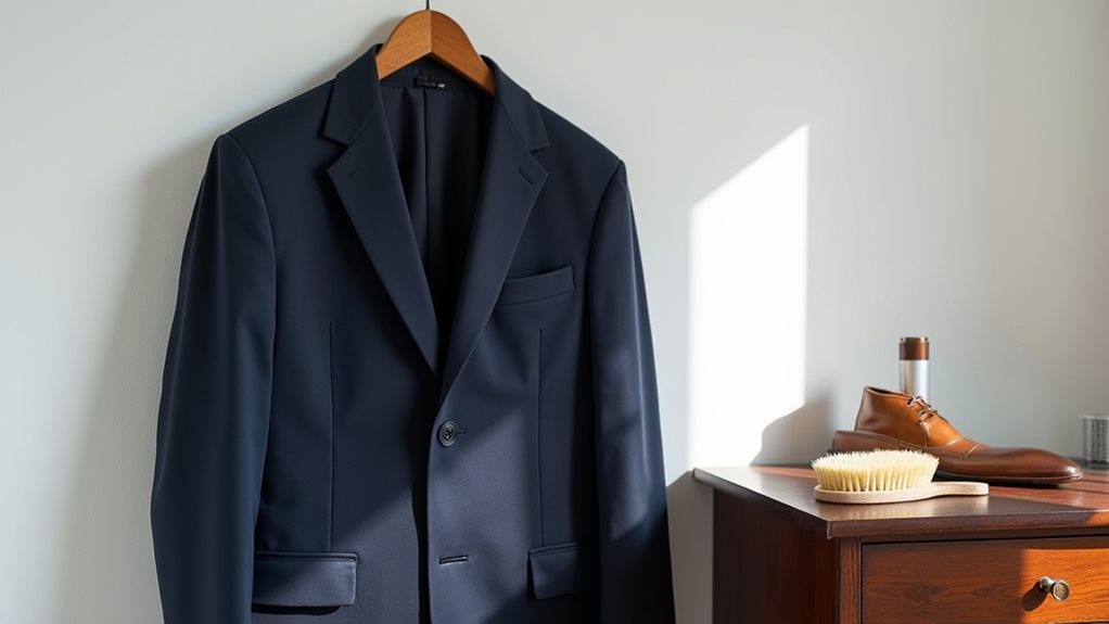 suit care between cleanings