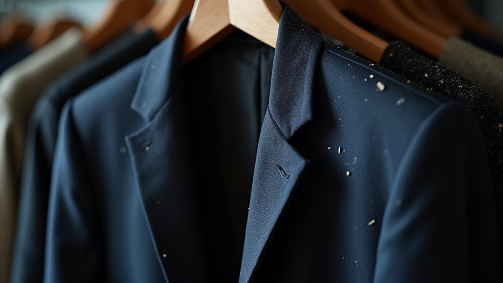suit cleaning warning signs